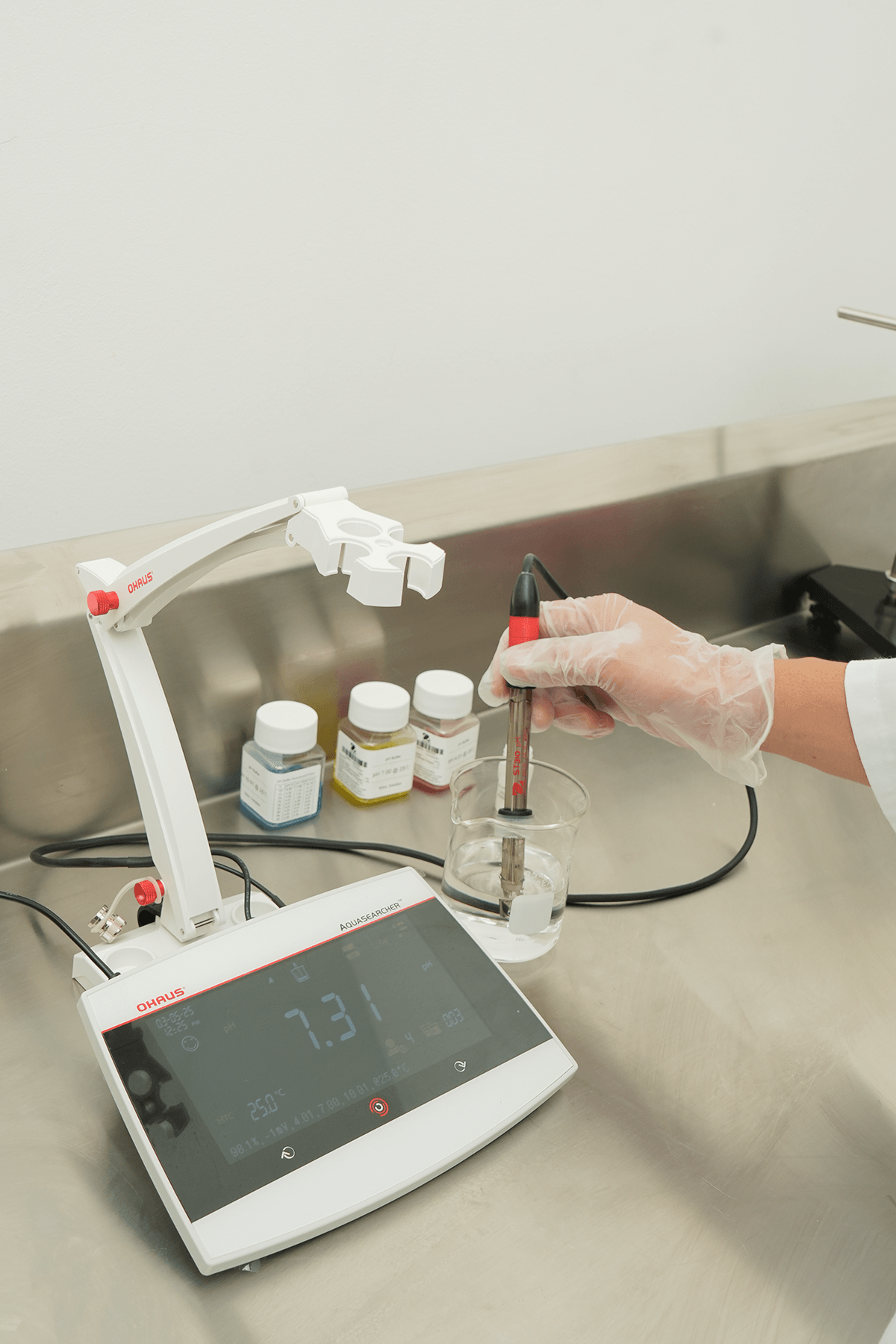 Laboratory quality testing and precision analysis